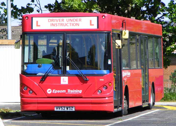 Epsom Buses Dennis Dart Caetano Nimbus ETO1